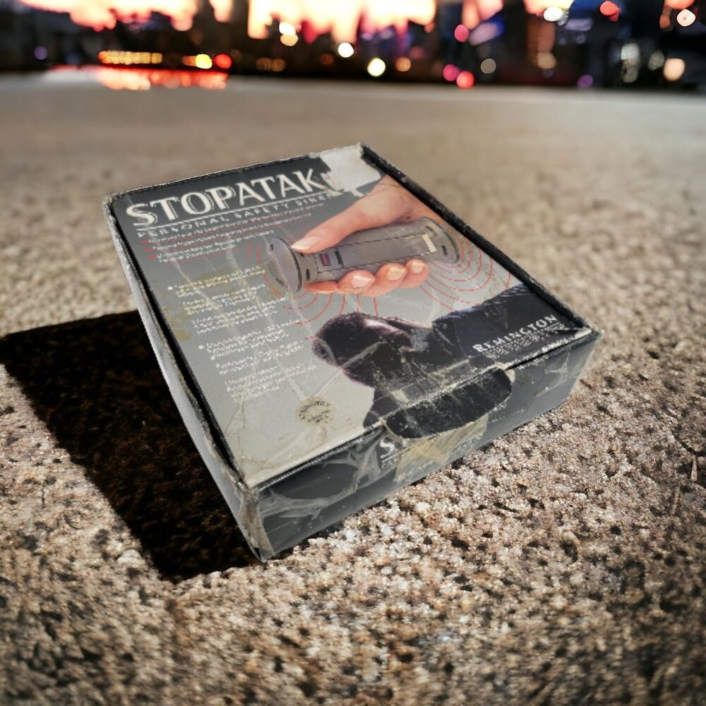 Remington SOUNDMATE‎ STOPATAK Personal Safety Siren Extremely Loud VTG NOS New